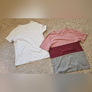 Cat & Jack Pair of T-shirts. Size L 10-12.      #156